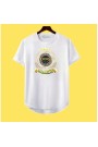 Unısex-Oversize-Beyaz-SariKanarya-Baskili-T-Shirt